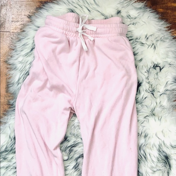 pink sweatpants - Picture 1 of 4